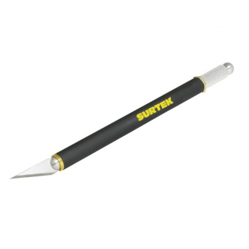 Exacto de metal con recubrimiento grip de 6