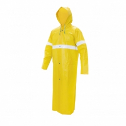 Impermeable tipo gabardina mediano