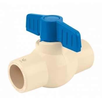 Válvula bola de CPVC, (13 mm), 1/2