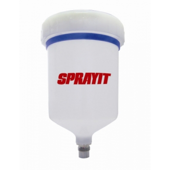 Vaso de plástico de 600ml con cuerda macho