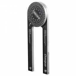 Transportador de angulo de aluminio 7''