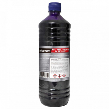 Tinta azul para trazado de metales 887ml