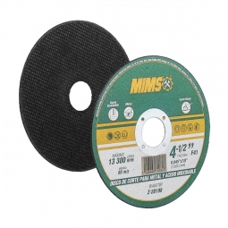 Disco para corte de acero inox de 4-1/2