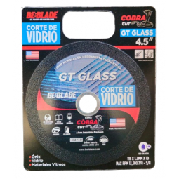 Disco de diamante para corte de vidrio 4.5