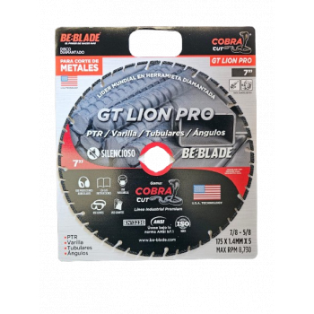 Disco de diamante multimaterial Gt lion de 7