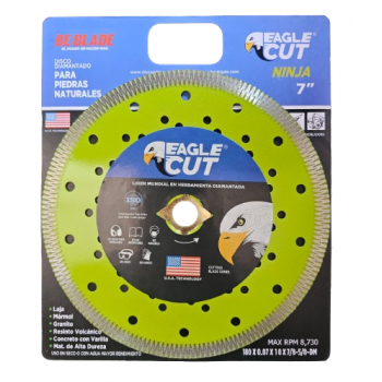 Disco de diamante doble turbo Ninja de 7
