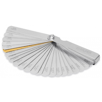 Calibrador de bujías, 32 hojas