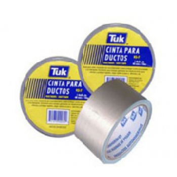 Cinta Duct tape 2 x 10 plateadas