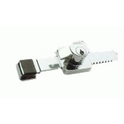 Cerradura p/vitrina cromo
