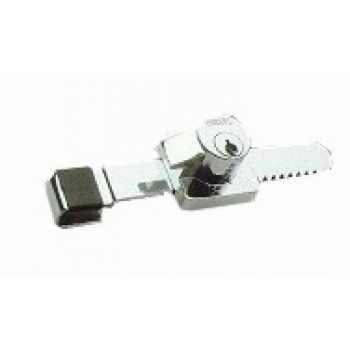 Cerradura p/vitrina cromo