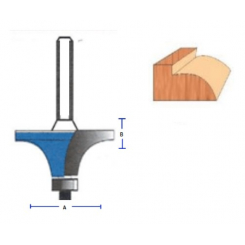 Broca router redondeador 2.0mm