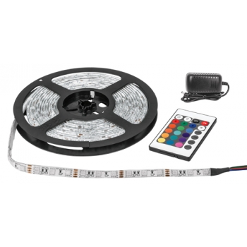 Tiras flexibles  de leds, multicolor, 5 m