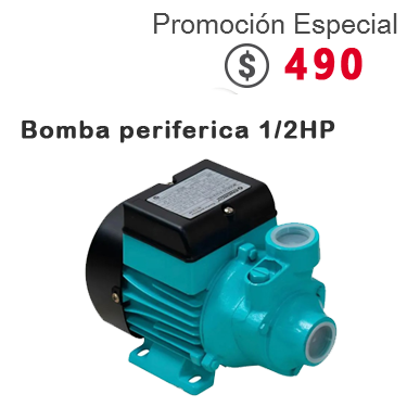 Bomba periferica 1/2HP