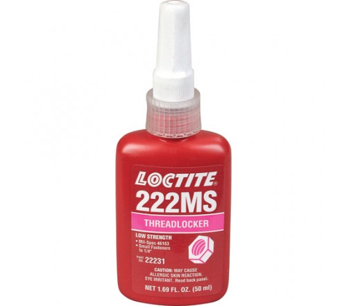 LOCTITE ROJO 222 50ML. FIJA TORNILLOS